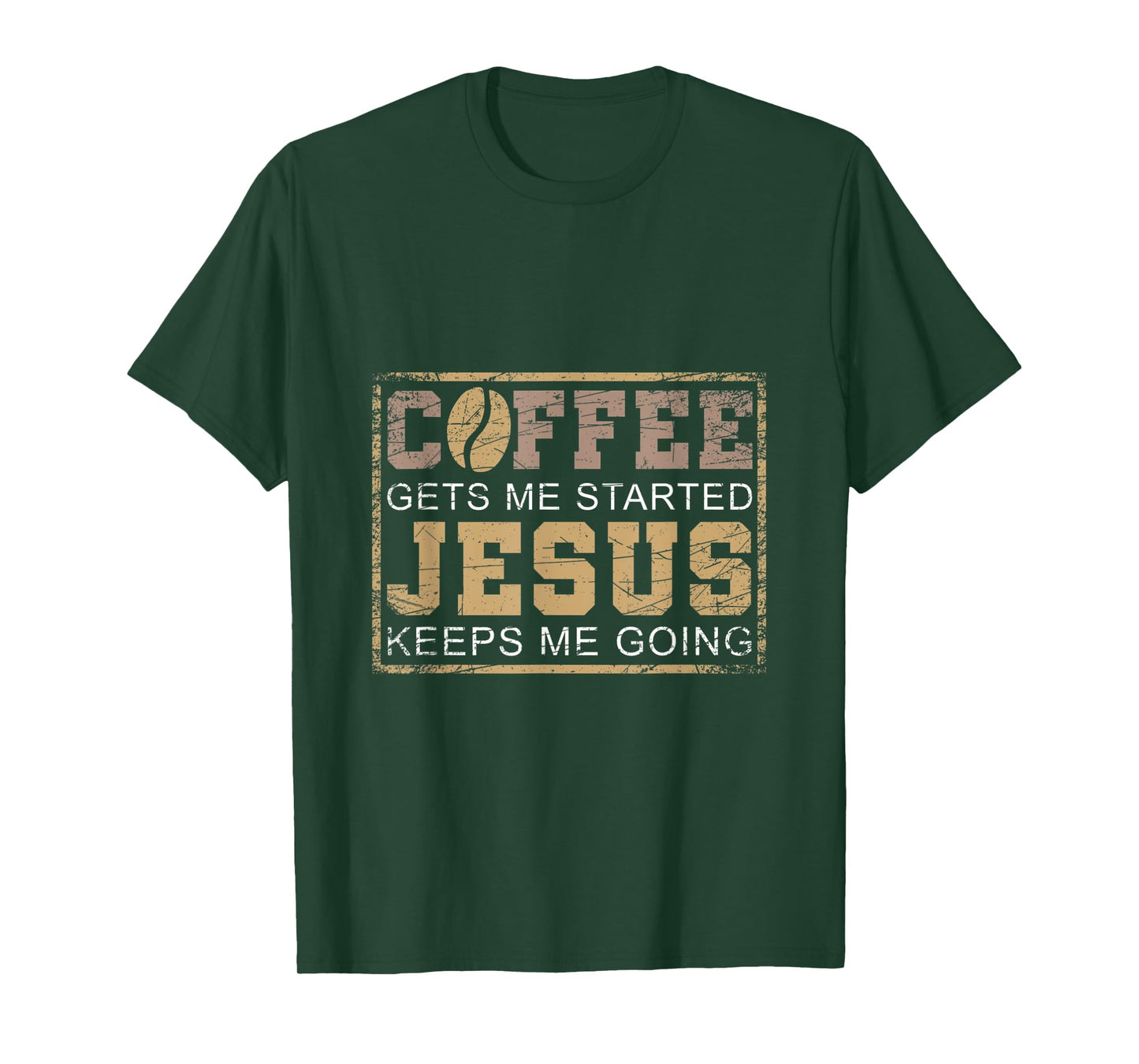Bible Prayer Christian Coffee Barista Gift Jesus T-Shirt