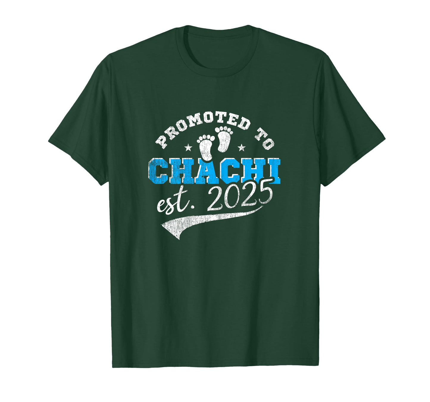 Promoted To Chachi 2025 New Indian Aunt Vintage T-Shirt