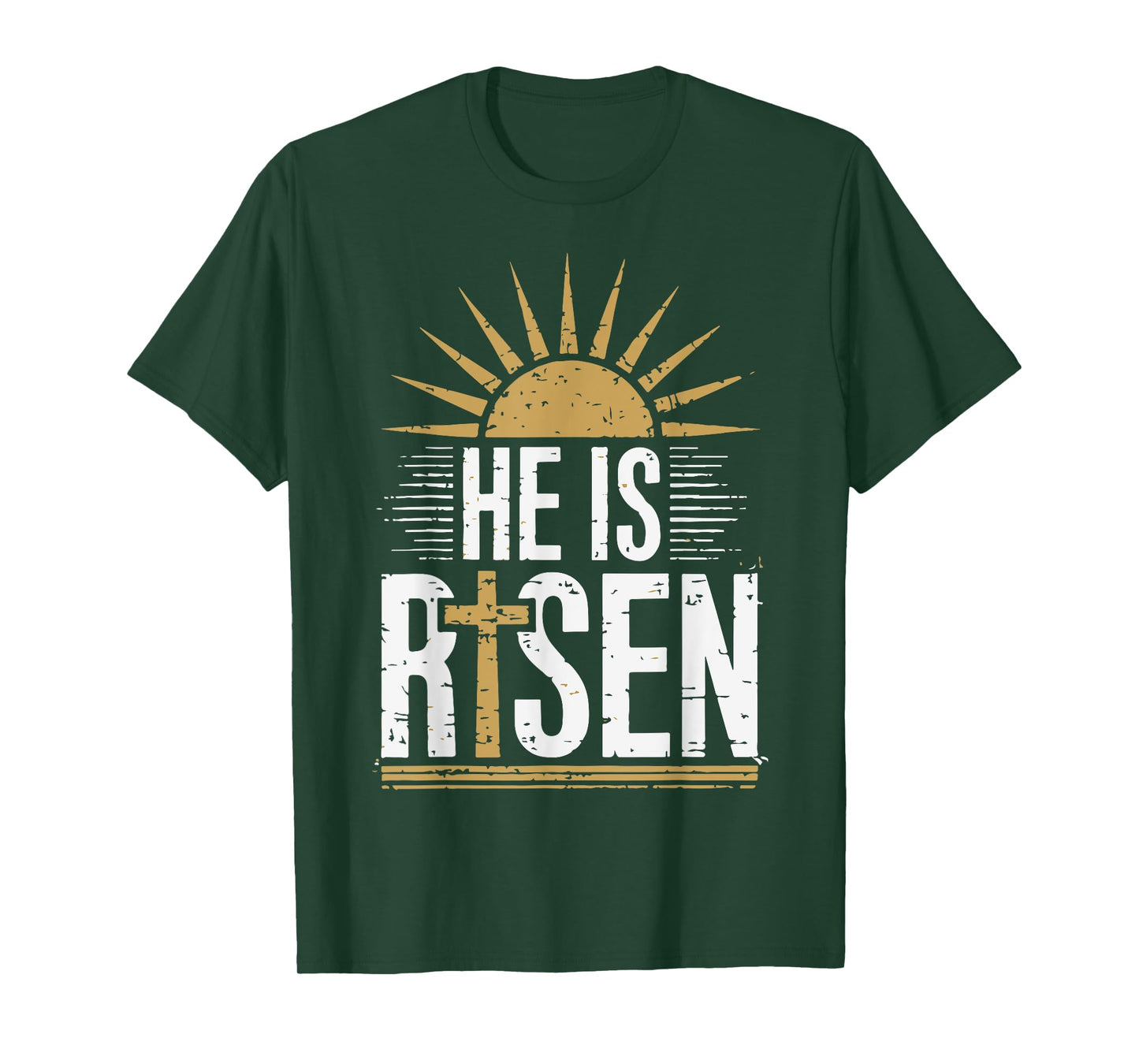 He Is Risen Christian Easter Men Women Toddler Boy Jesus T-Shirt