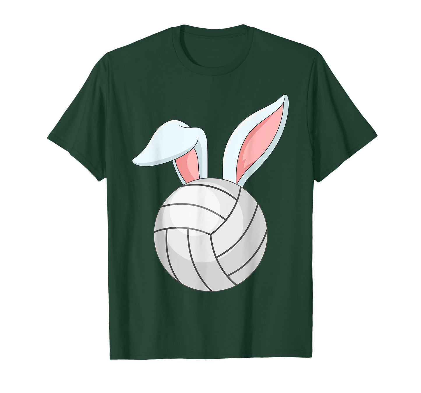 Easter Volleyball Love Bunny Ears Ball Cute Rabbit Sport T-Shirt