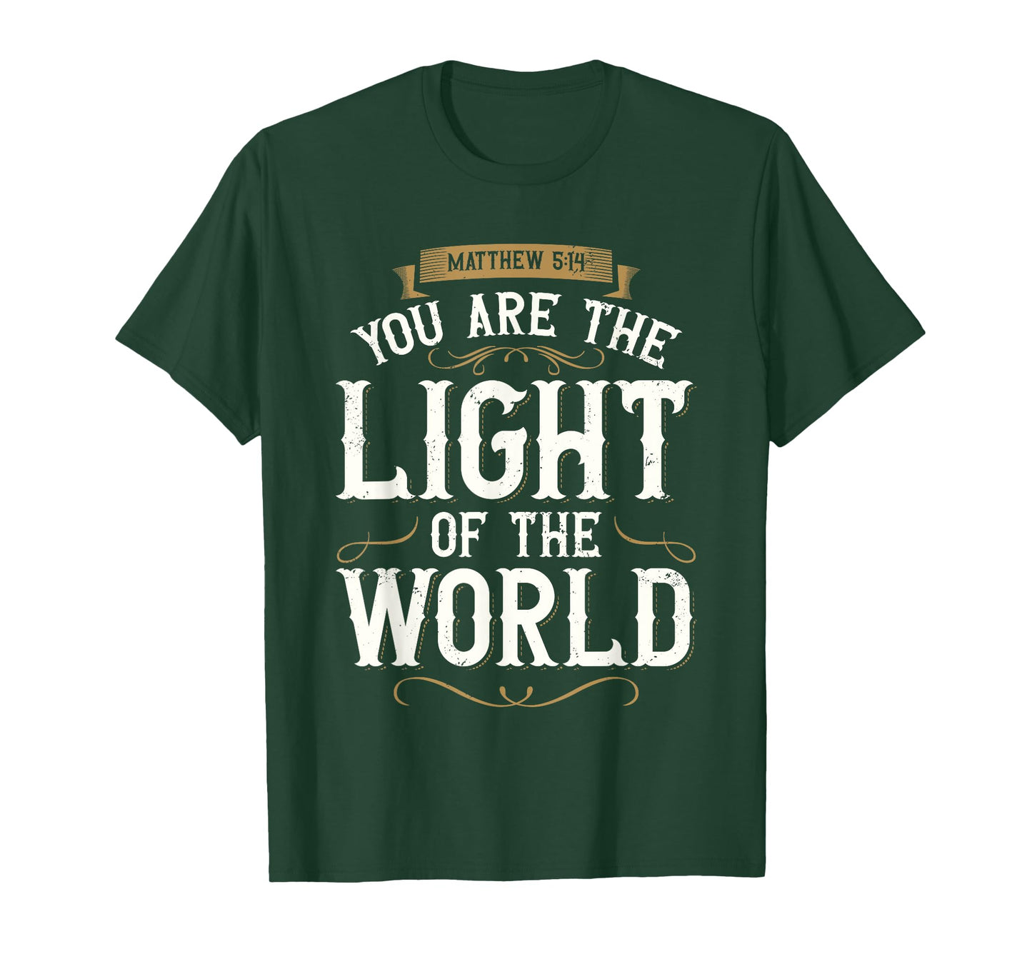 You Are The Light of The World Bible Verse Jesus T-Shirt