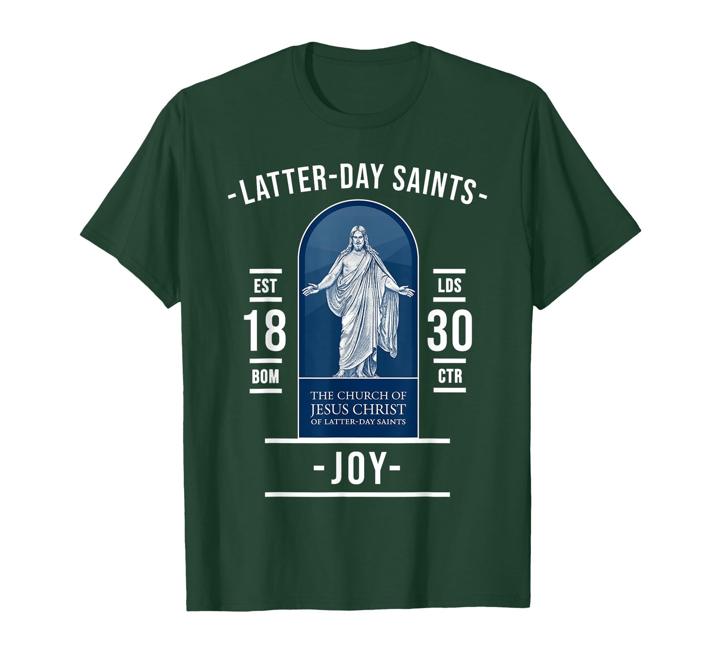 Latter-day Saints Joy – Rejoice in Christ and Church T-Shirt