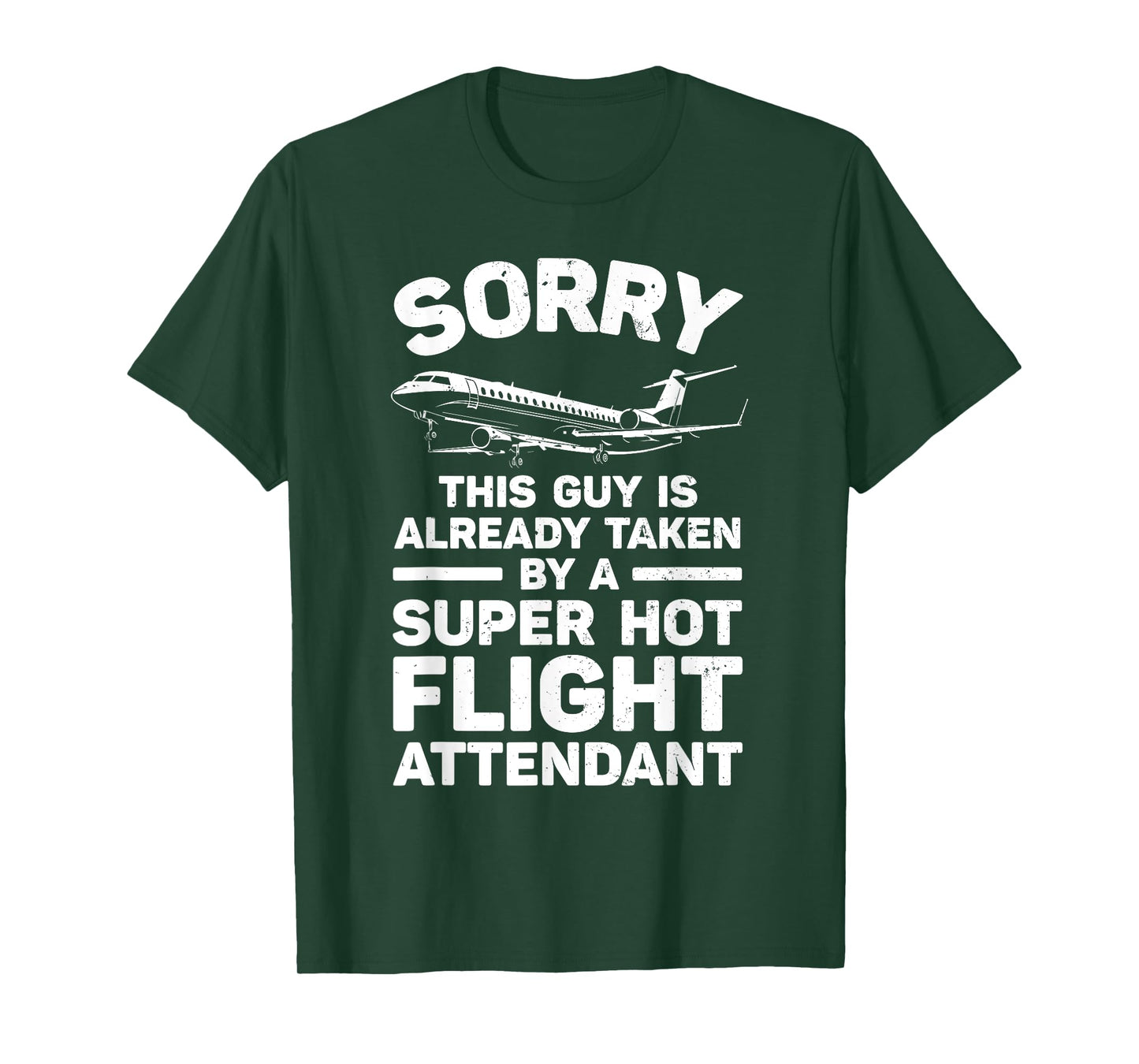 Flight Attendant Art For Men Stewardess Flight Attendant T-Shirt