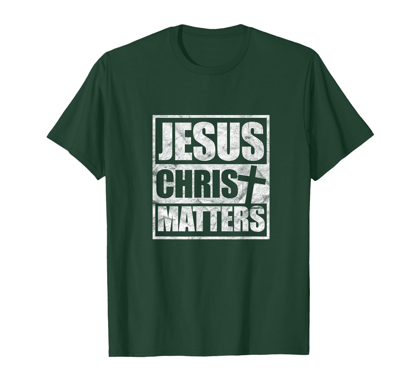 Jesus Christ Matters Christian Religious Cross T-Shirt