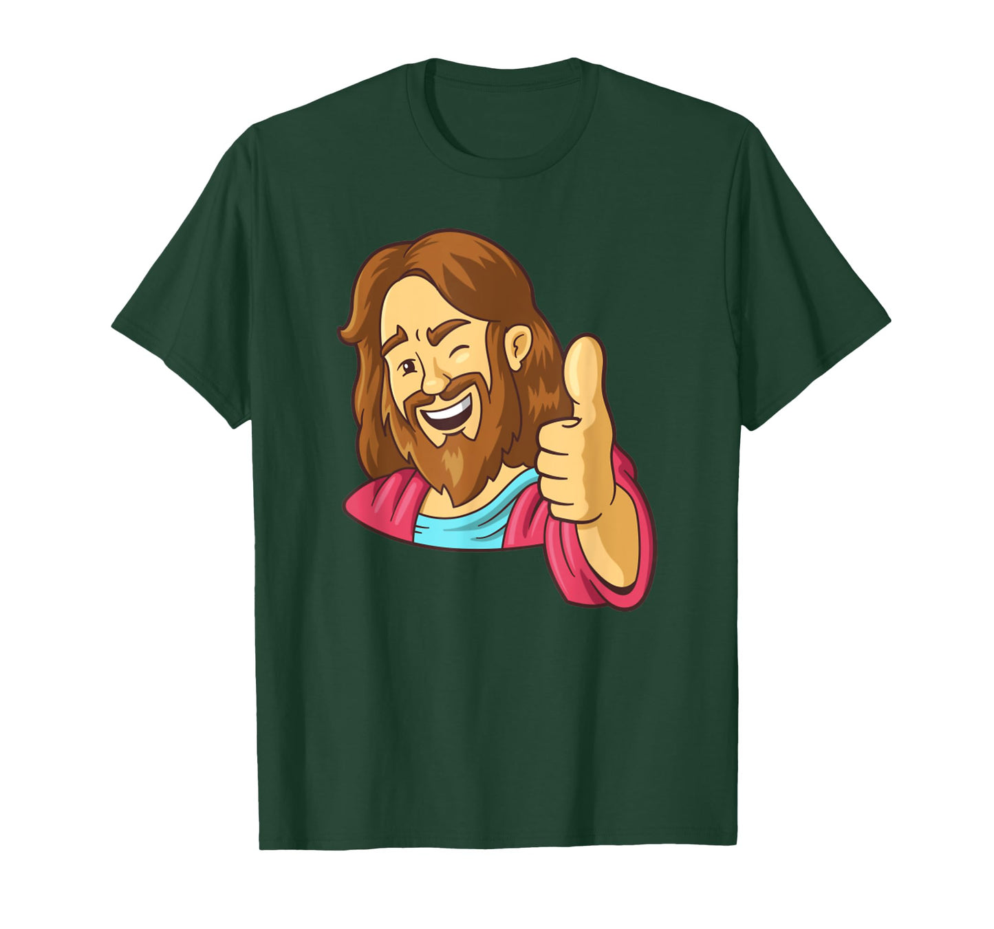 Jesus Christ Thumbs Up Funny Jesus Meme T-Shirt