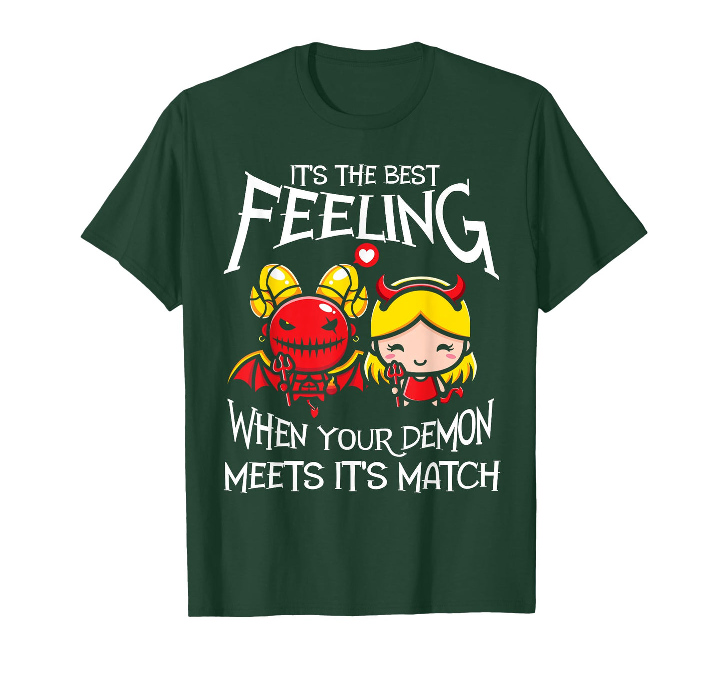When Your Demon Meets Its Match! Funny Demon T-Shirt