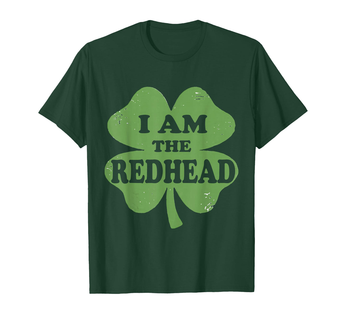 St Patricks Day Tee Dibs On The Redhead I Am The Redhead T-Shirt