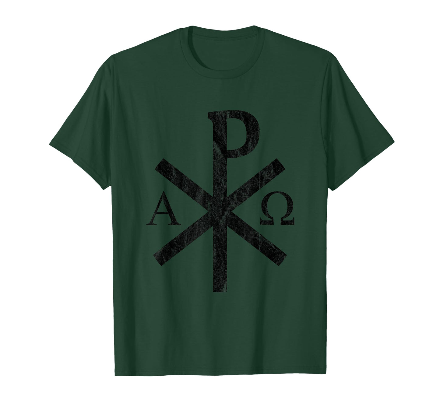 The Chi-Rho Cross - Jesus Christ Symbol - v2 vintage T-Shirt