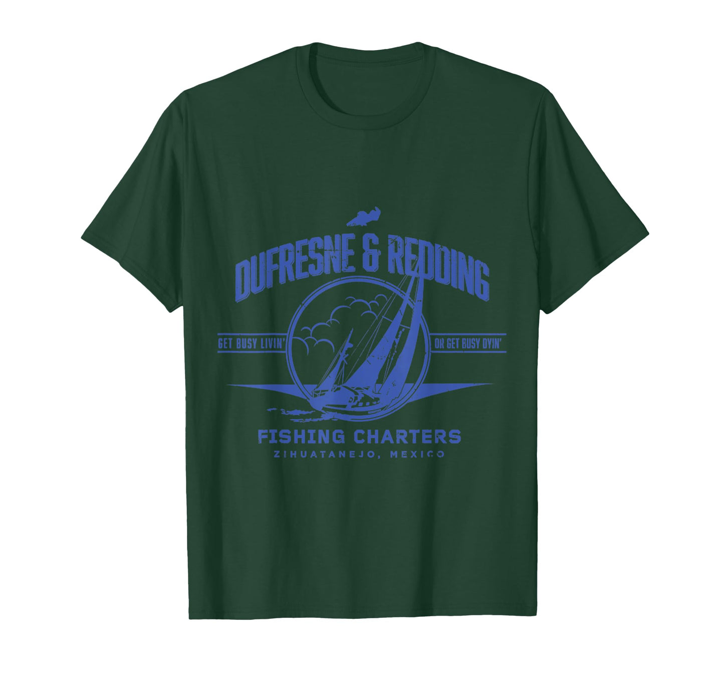 Vintage Dufresne & Redding Fishing Charters T-Shirt