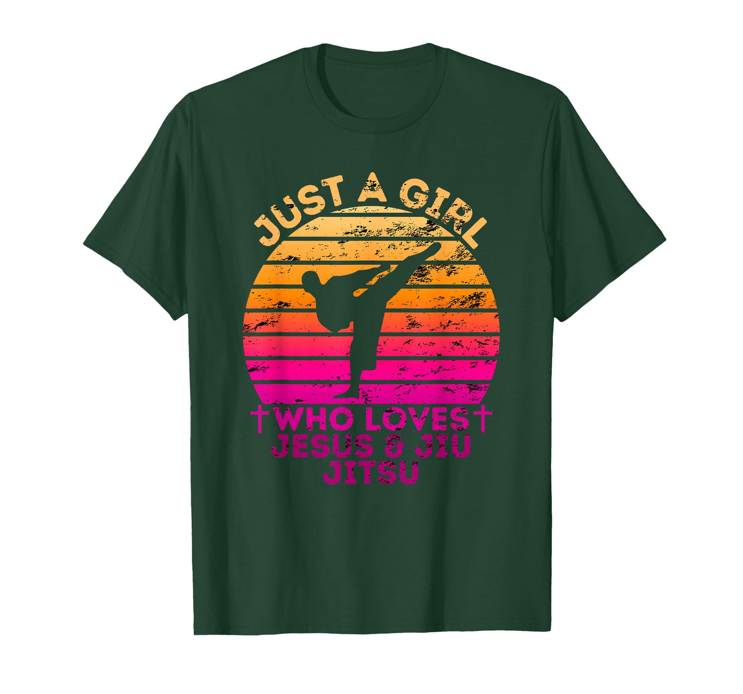 Just A Girl Who Loves Jesus And Jujutsu T-Shirt