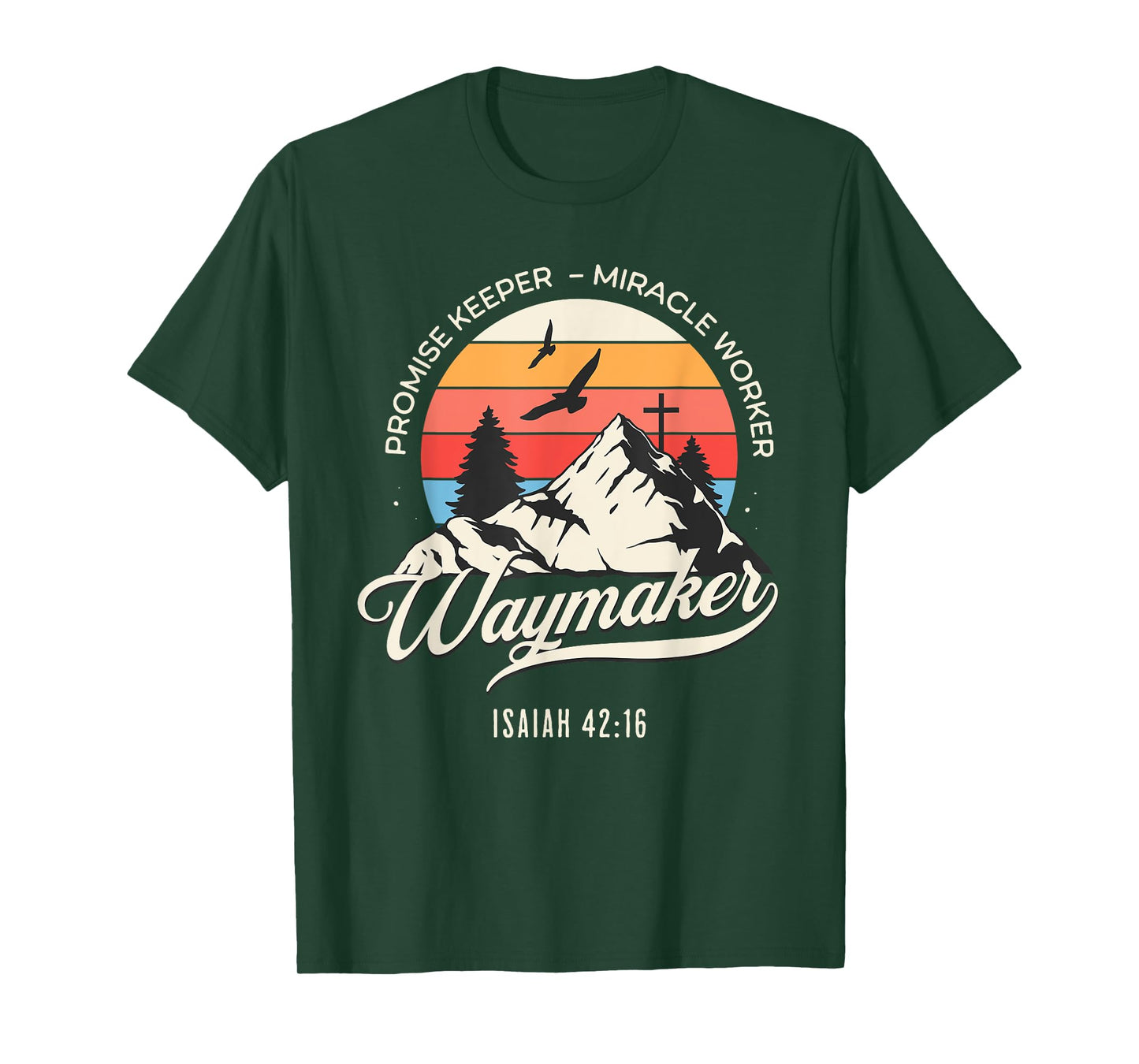 Waymaker God Christian Isiah T-Shirt