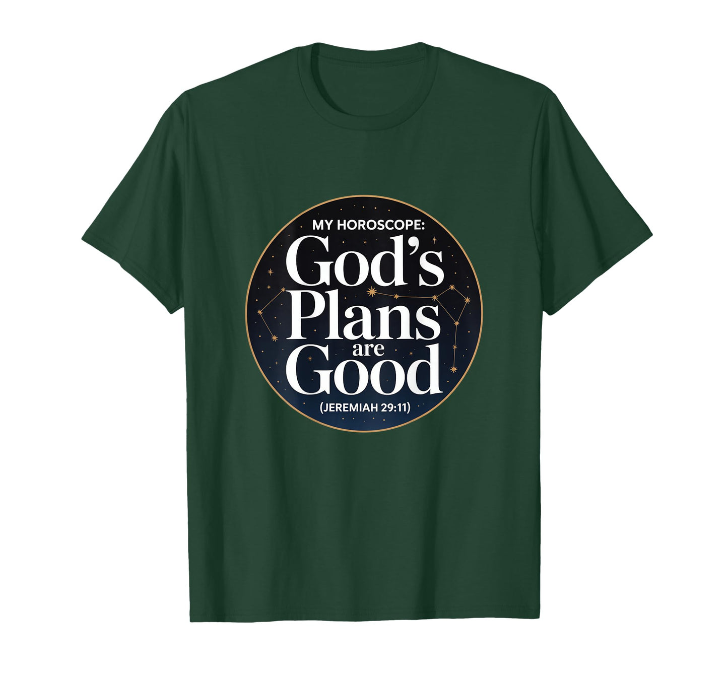 Christian God's Plans are Good Jeremiah 29:11 T-Shirt