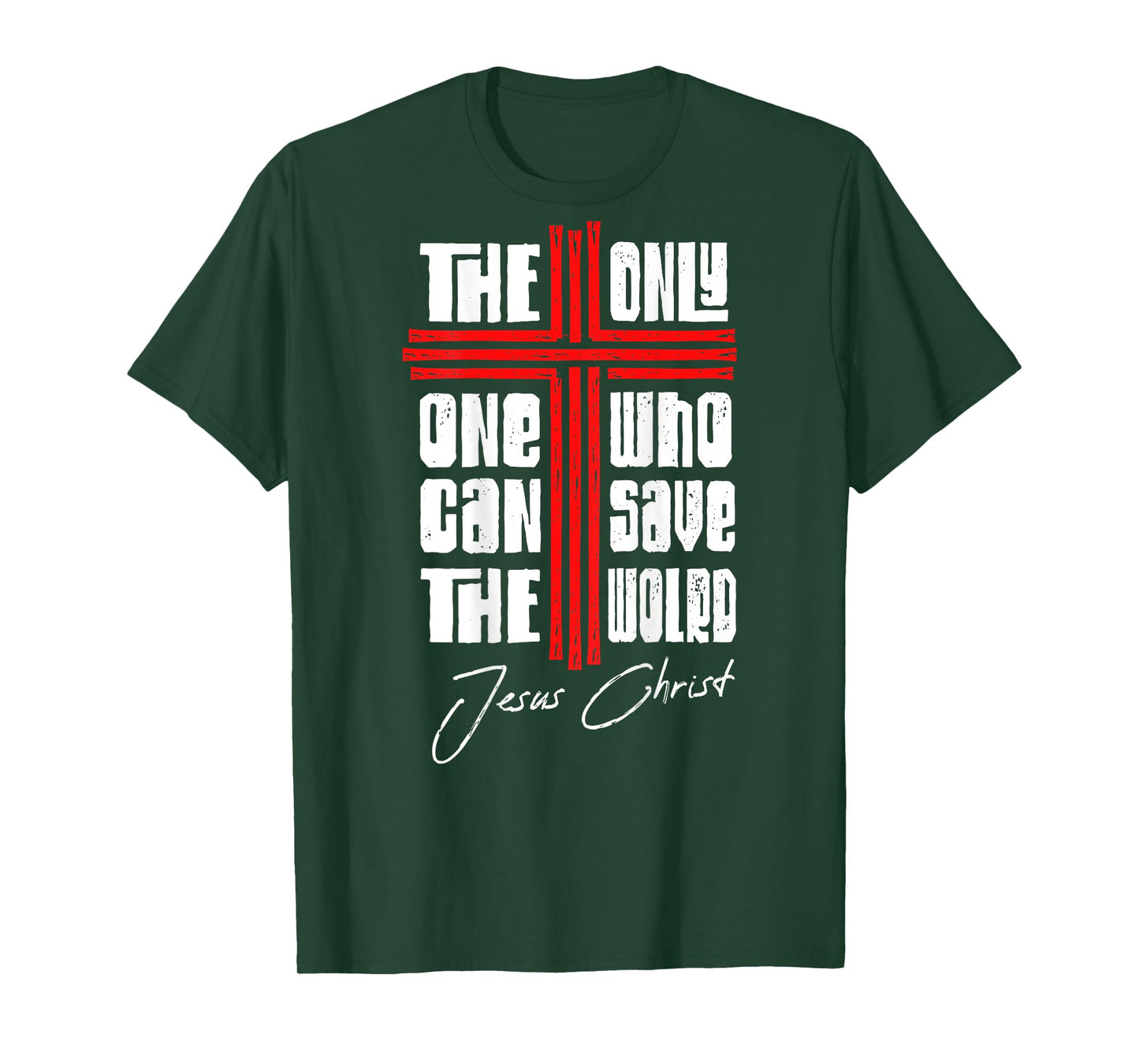 Jesus Never God Says You Bless The Way The Truth ART ON BACK T-Shirt