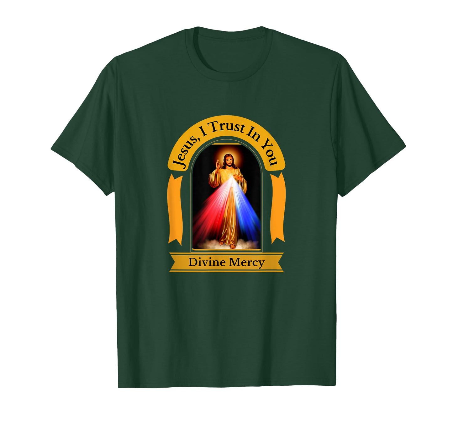 Divine Mercy Jesus I Trust In You Catholic T-Shirt