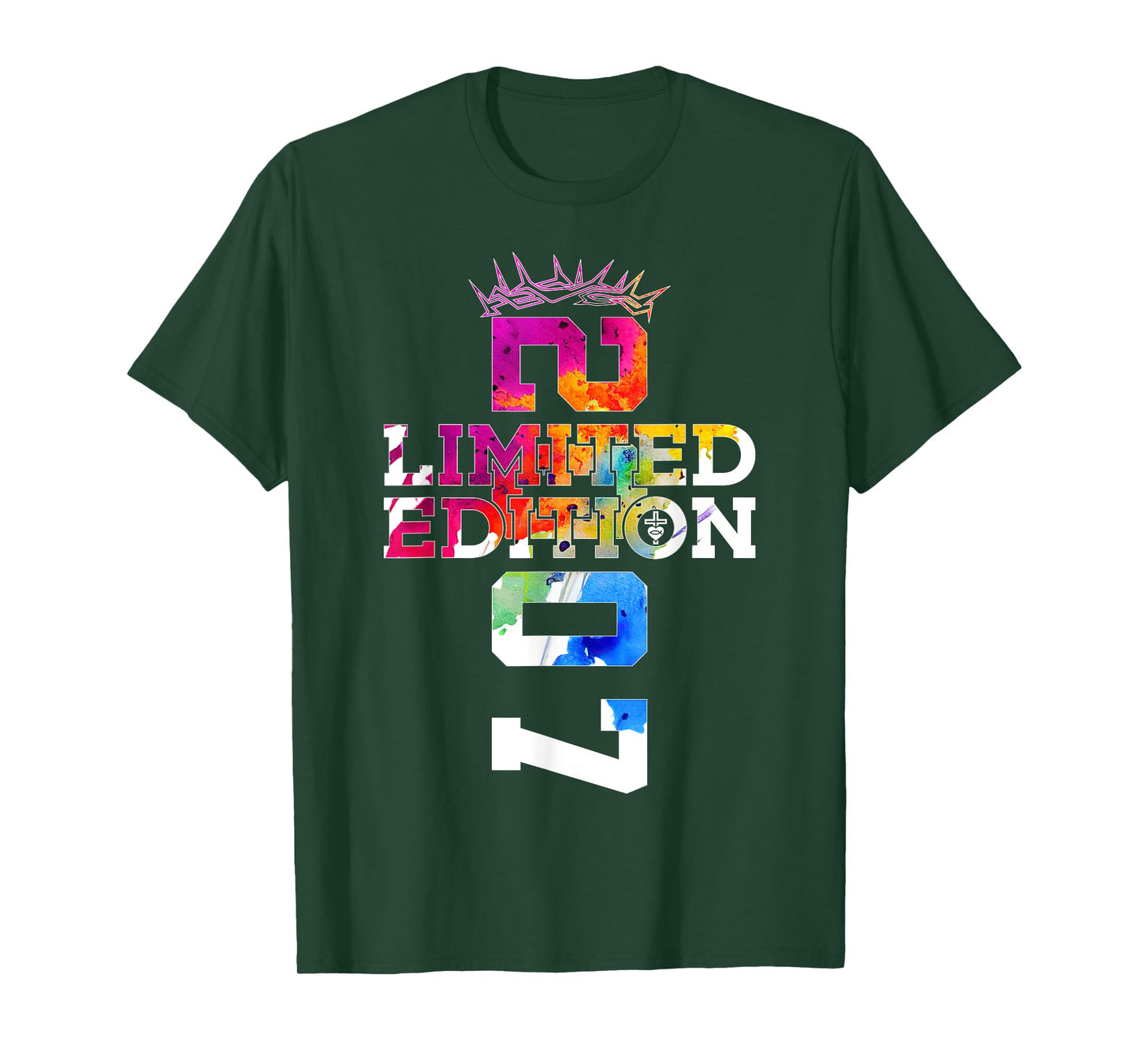 Religious Limited Edition 2007 Jesus 18TH Birthday T-Shirt