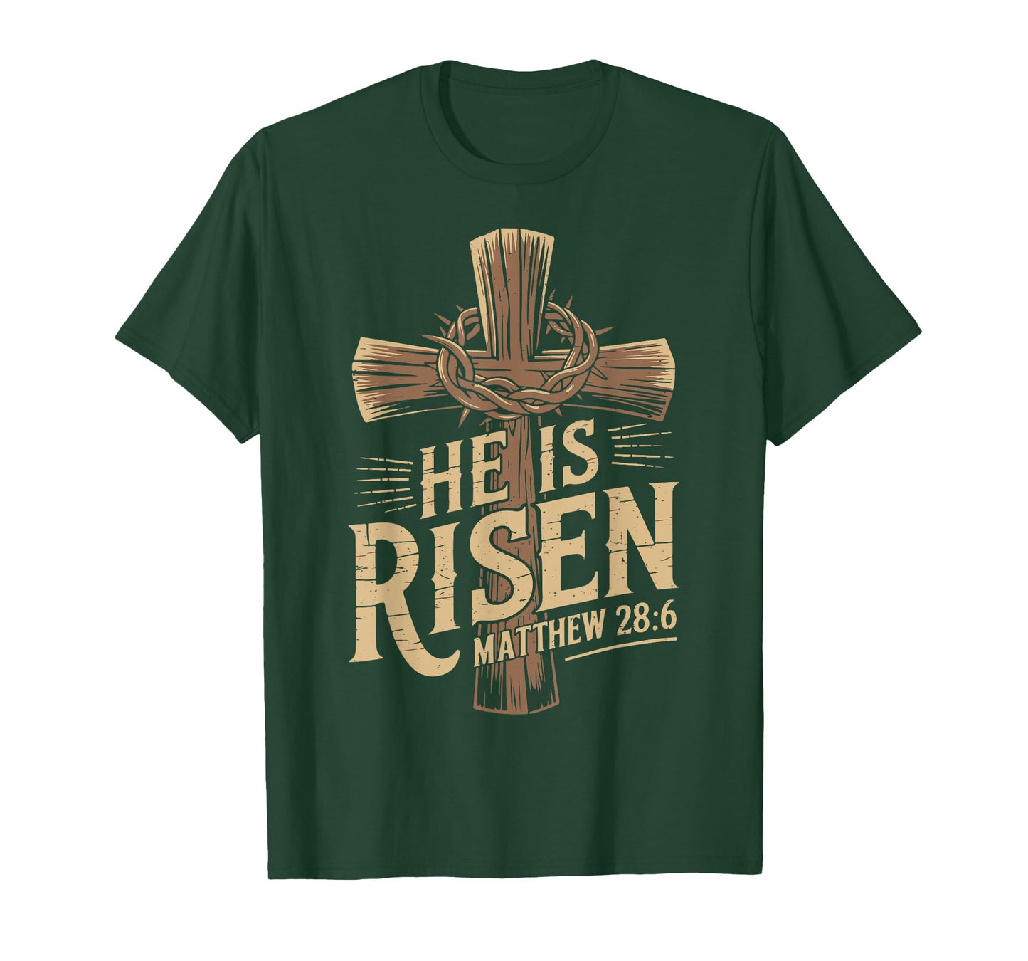 He is Risen Christian Boy Girl God Sister Godbrother Toddler T-Shirt