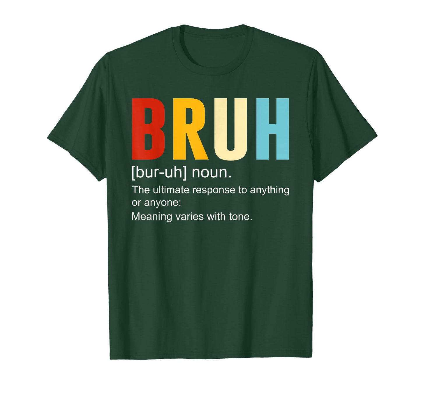 Bruh Definition Bruh Noun, Funny Sarcastic Quotes Trend T-Shirt
