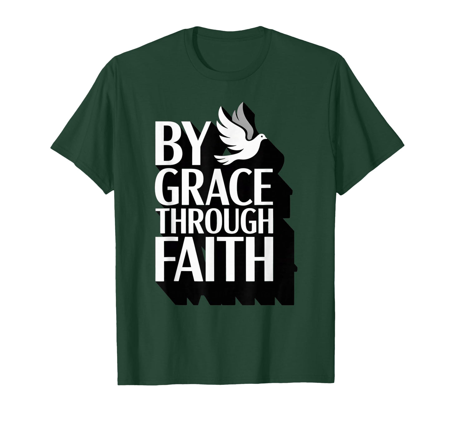 Christian Ephesians 2:8-9 Grace Through Faith T-Shirt