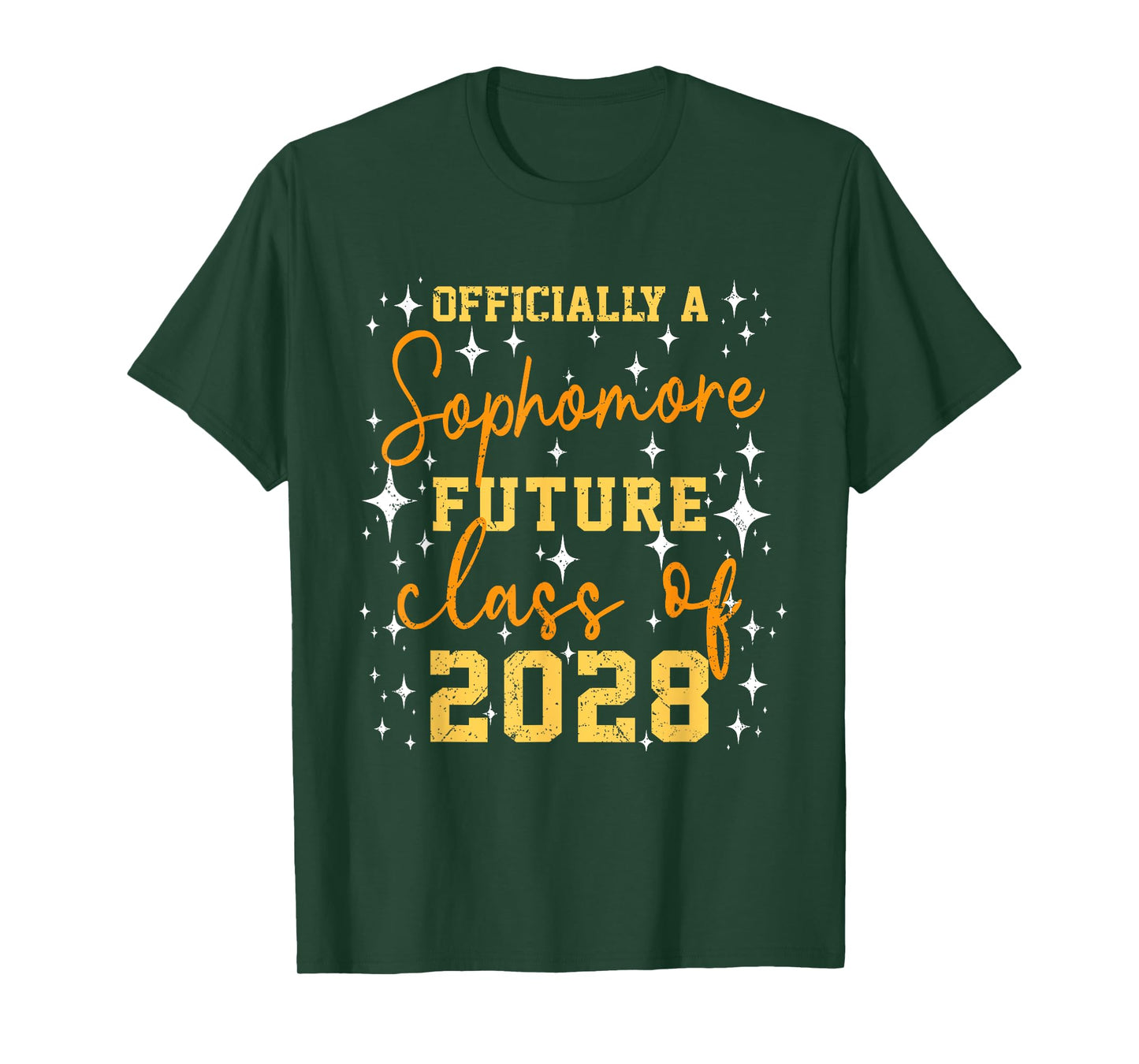 Officially A Sophomore Future Class Of 2028 Funny First Day T-Shirt