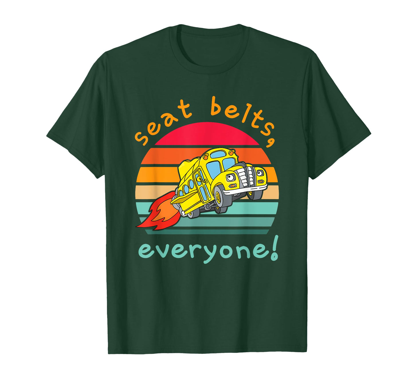 Seat Belts Everyone Funny Design T-Shirt