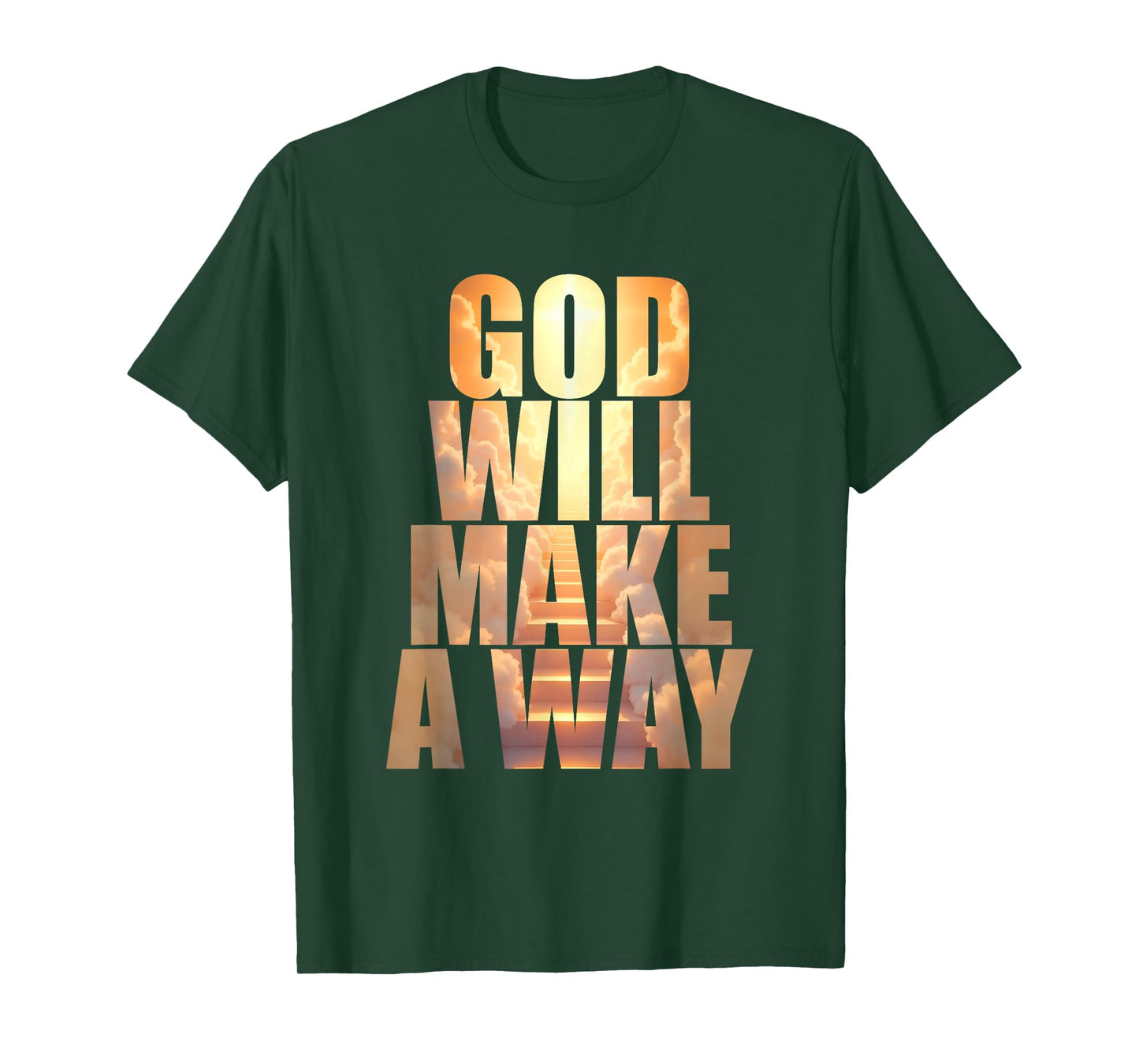 GOD Will Make A Way – Christian Faith Inspirational T-Shirt