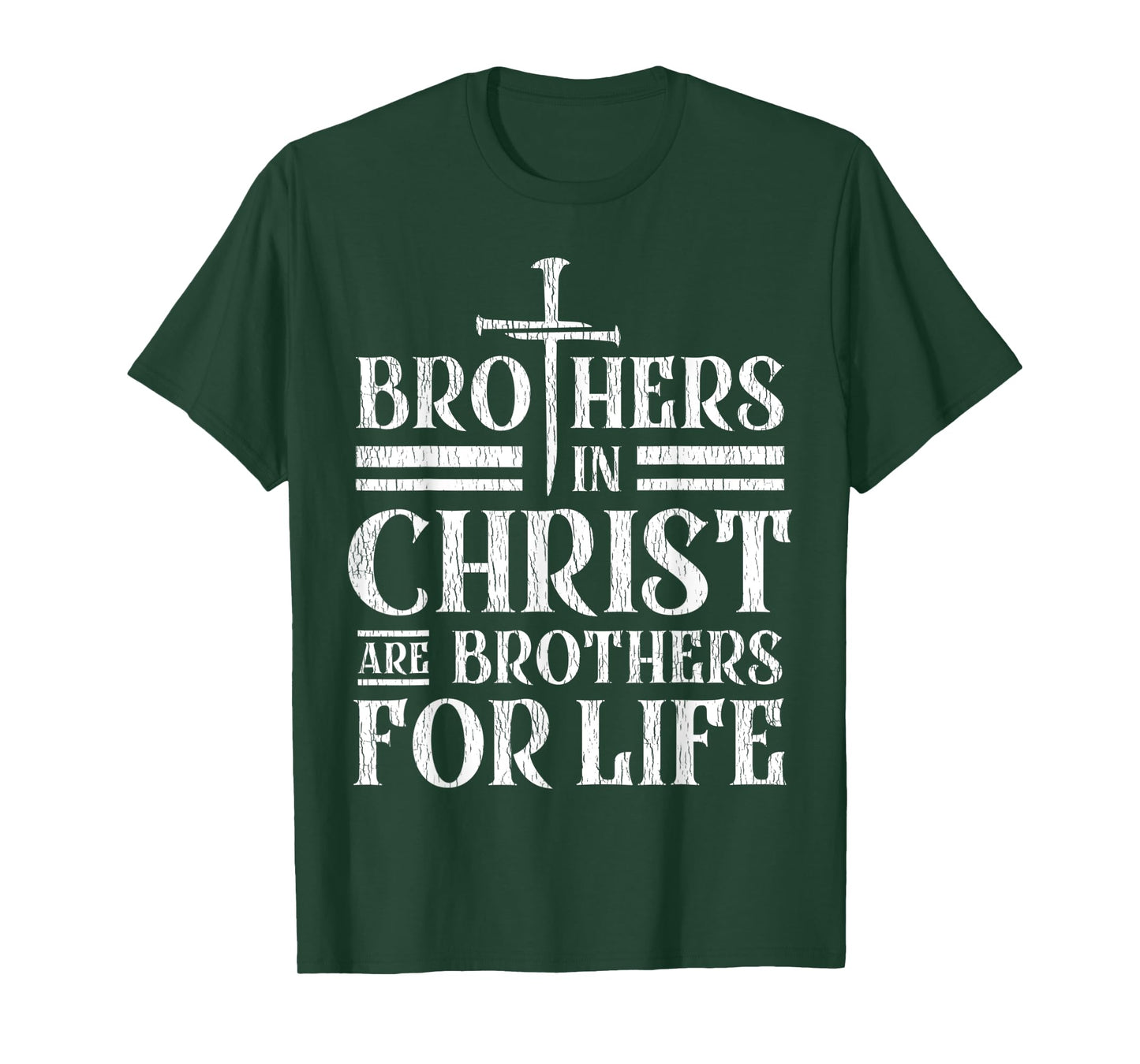 Brothers in Christ are brothers for life vintage T-Shirt
