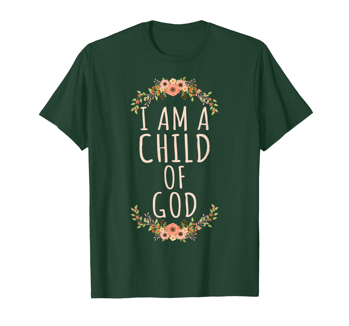 I am a Child of God Christian Bible Verse for Believers T-Shirt