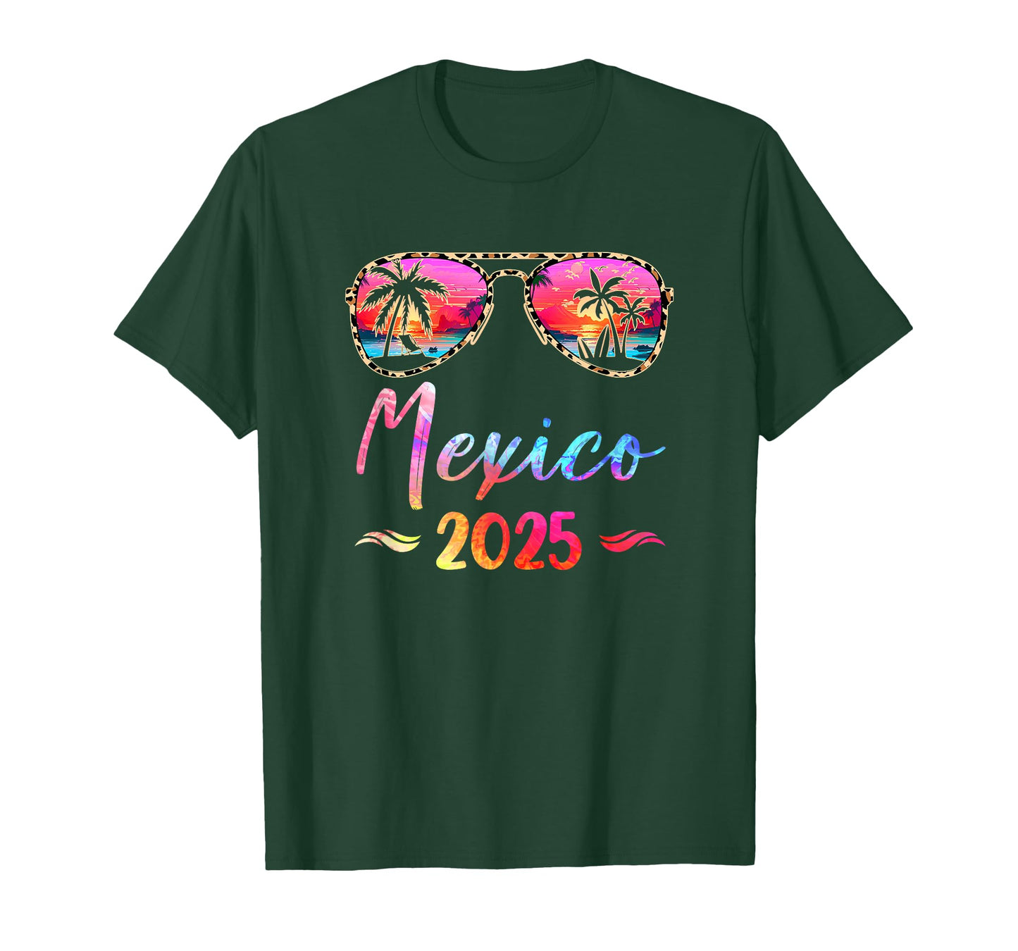 Mexico Vacation 2025 Matching Group Family Summer Trip T-Shirt