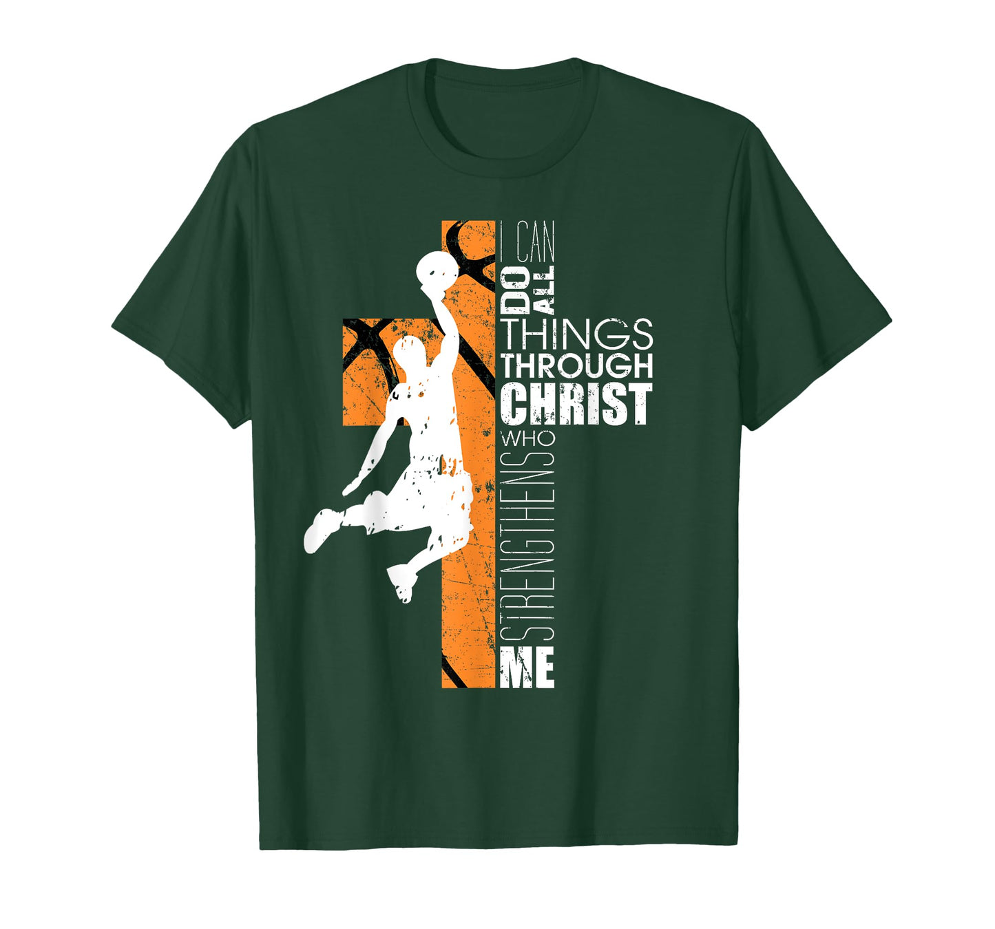 Christian Basketball Shirts Men Women Kids Cross Gifts Youth T-Shirt