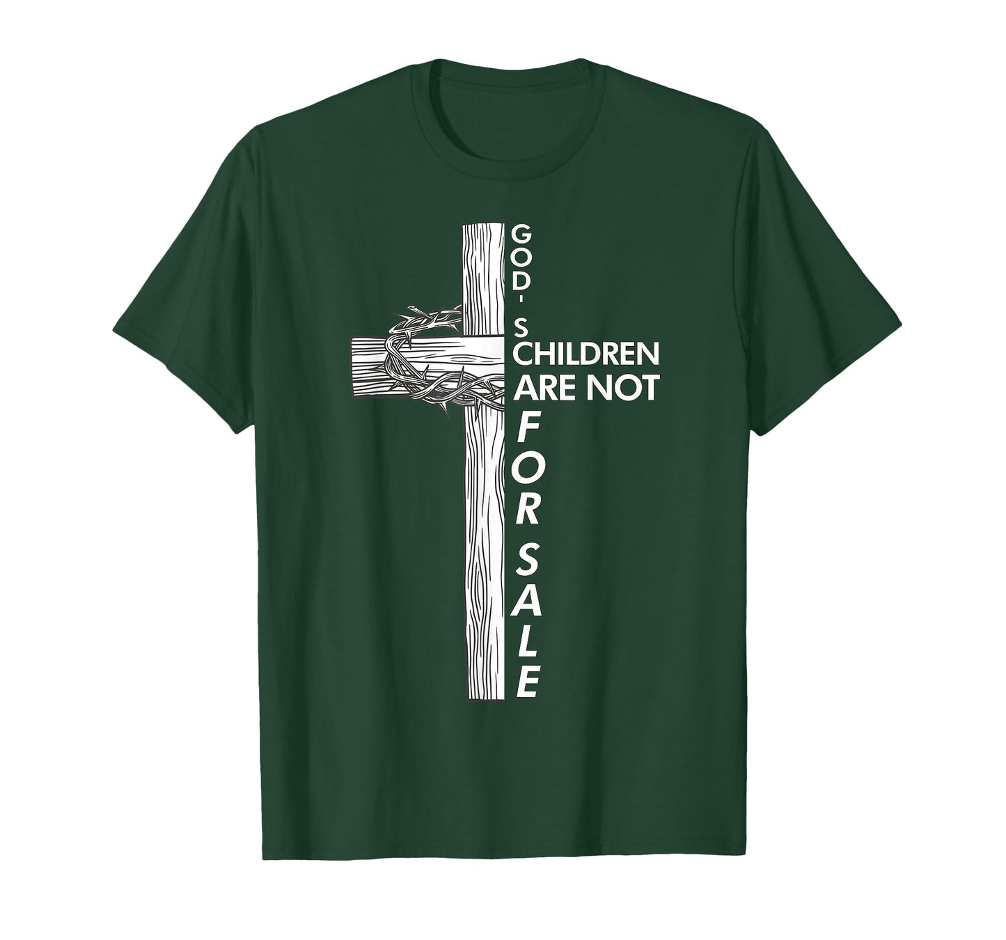 God's Children Are Not For Sale Jesus God's Children Christ T-Shirt