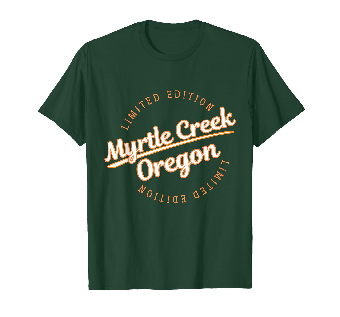 Retro Athletic Myrtle Creek OR Apparel T-Shirt