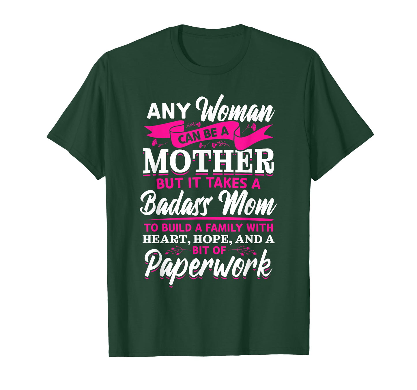 Adoption Mom Adoptive Mother For Mother's Day T-Shirt