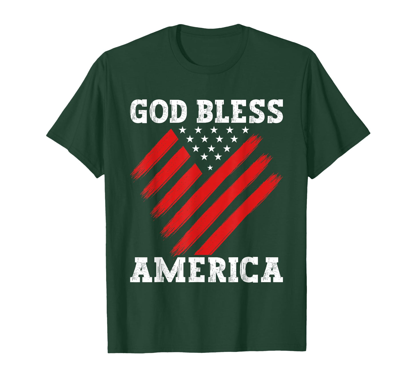 God Bless America Fourth of July T-Shirt