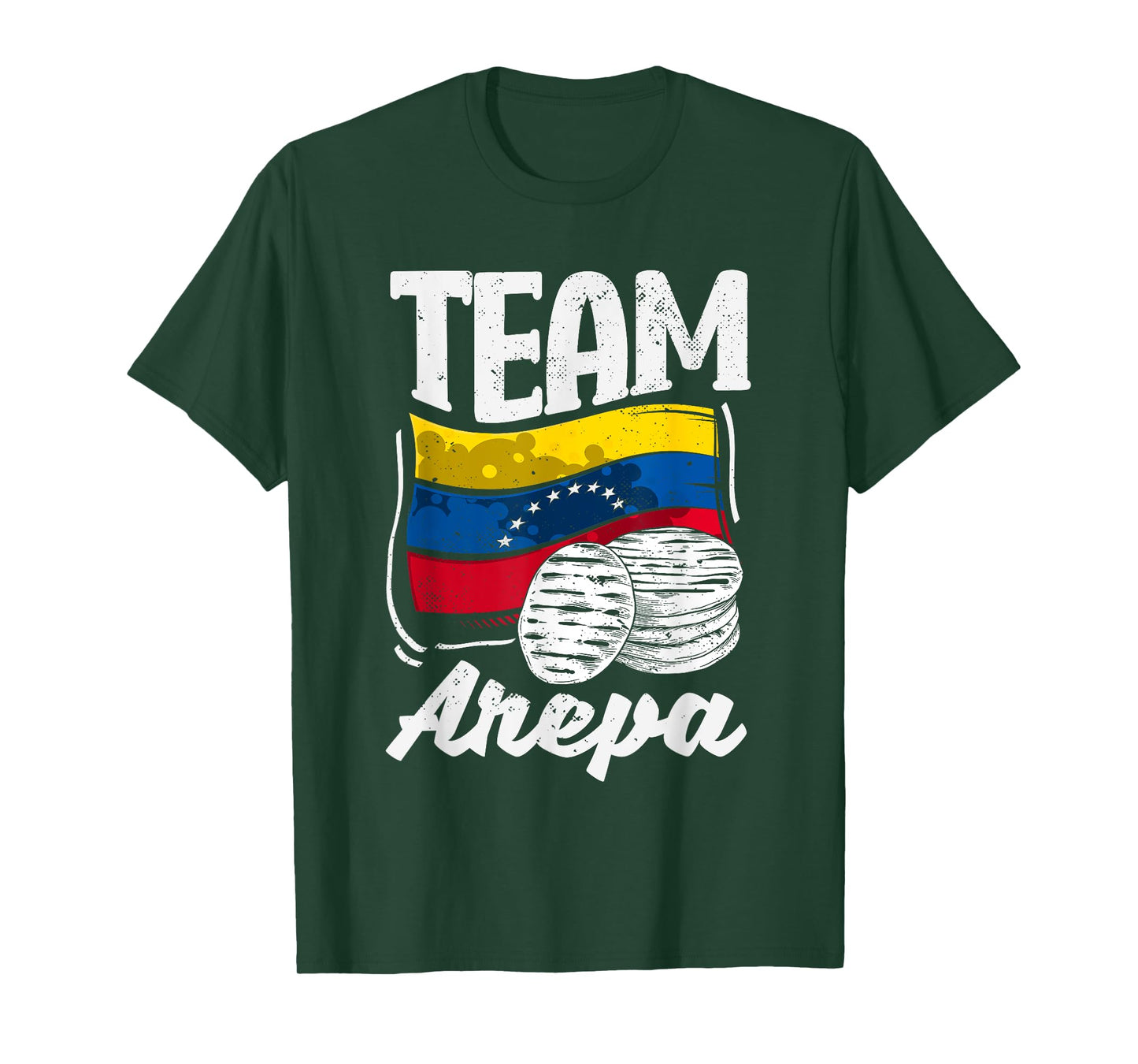 Arepa Gifts for Men Women Colombia Venezuela Arepas Quote Funny Colombian Venezuelan Food T-Shirt
