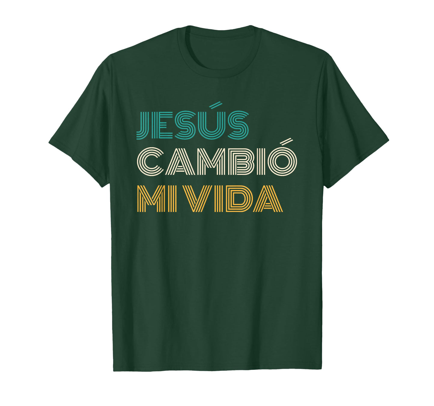 Jesús Cambió Mi Vida Christian Spanish T-Shirt