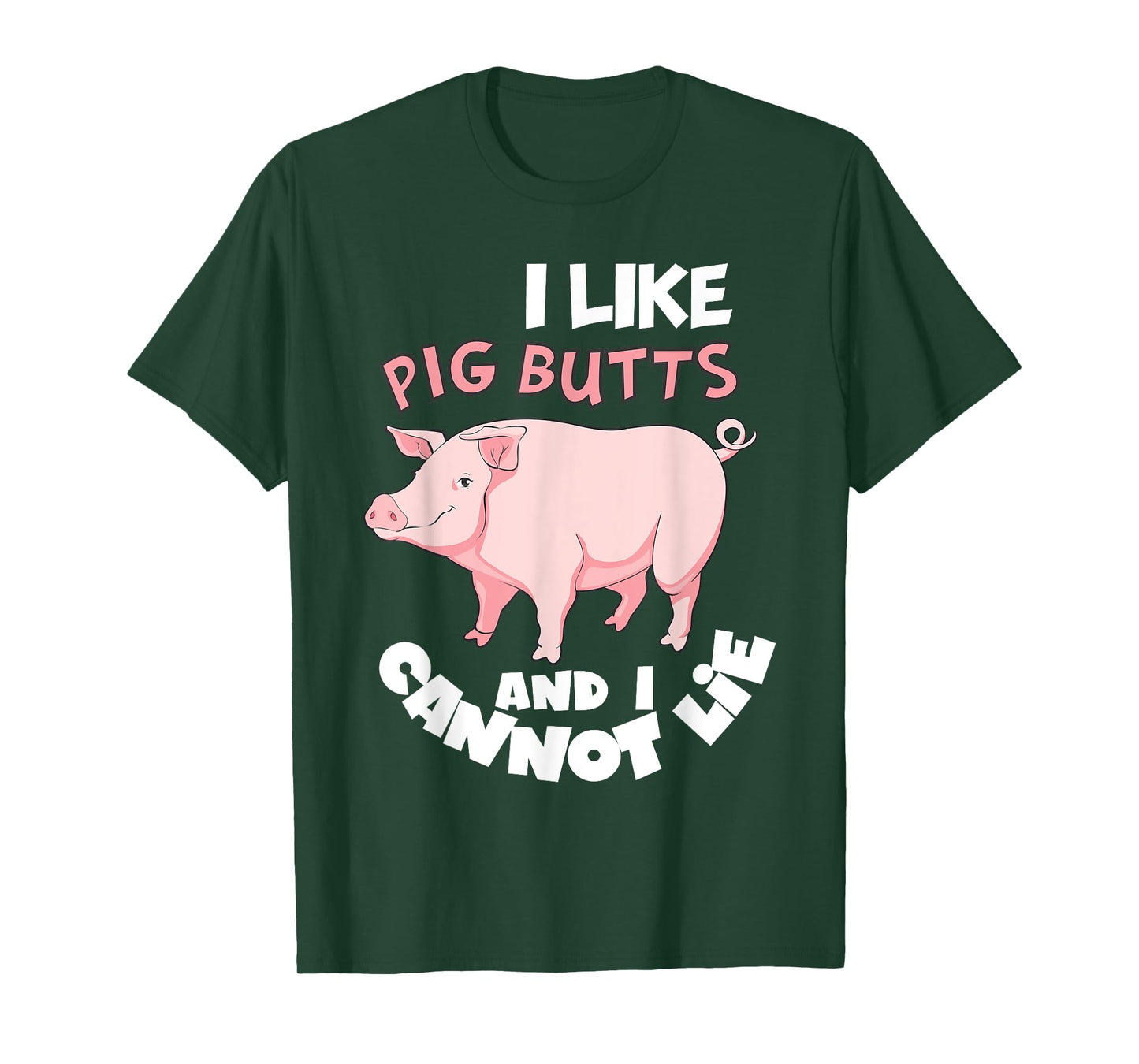 I Like Pig Butts and I Cannot Lie Shirt BBQ Grilling Pork T-Shirt