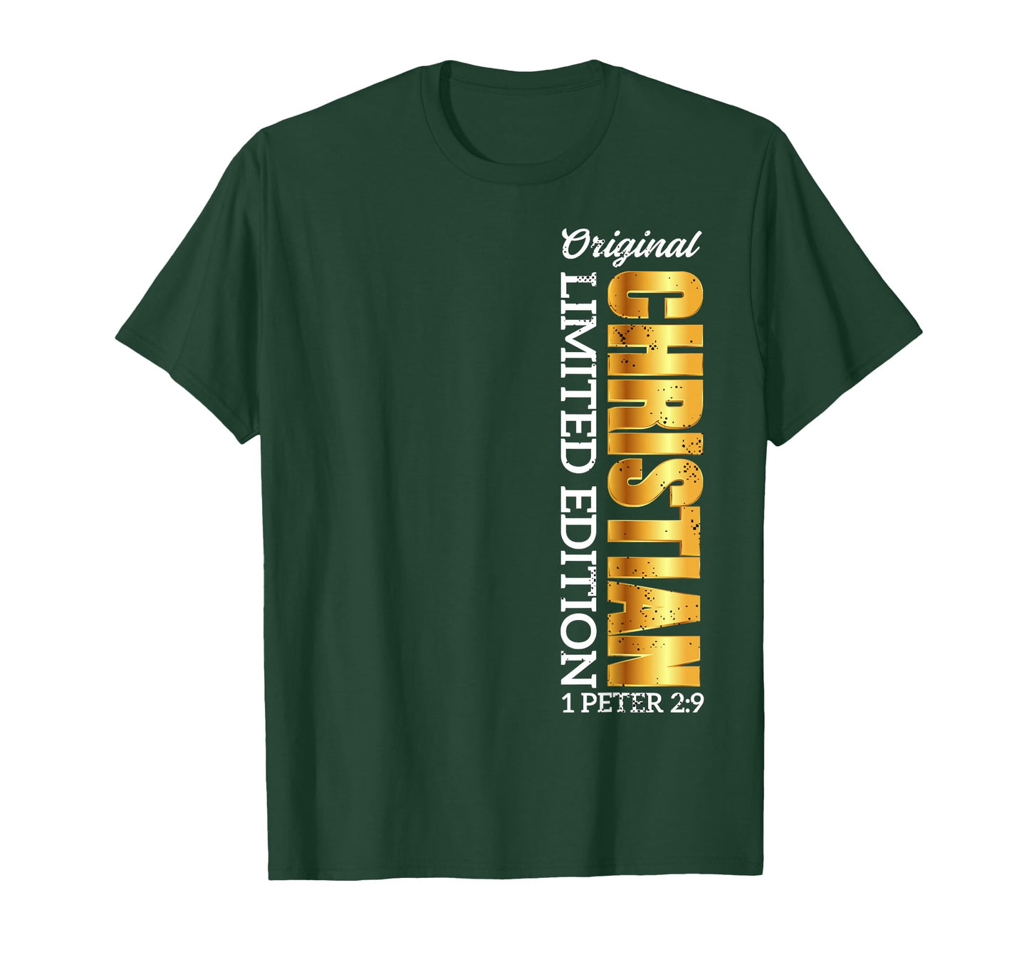 Funny Christian 1 Peter 2:9 Bible Verse Quote Jesus Faith T-Shirt