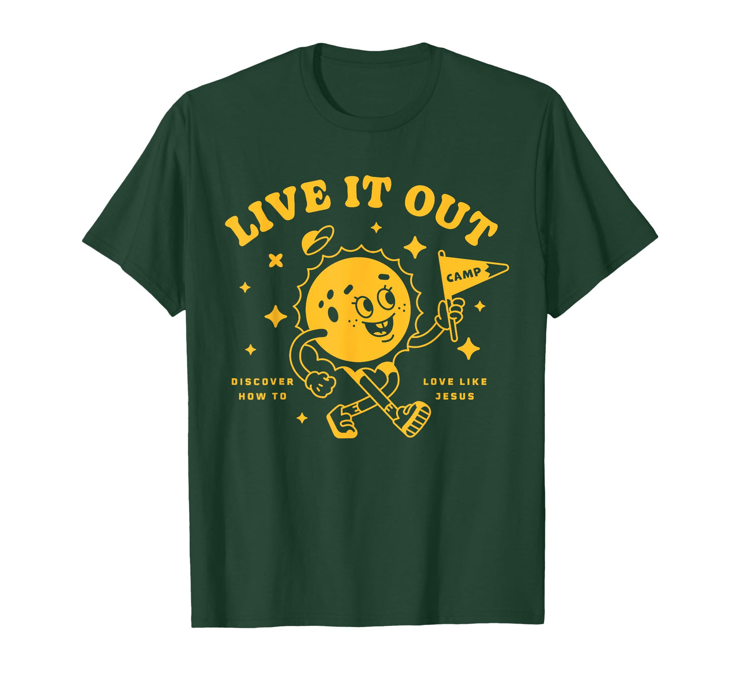 VBS 2025 Live It Out Love Like Jesus Vacation Bible School T-Shirt