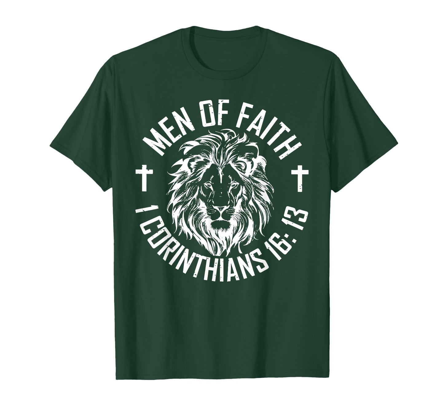 Men Of Faith 1 Corinthians 16 13 T-Shirt