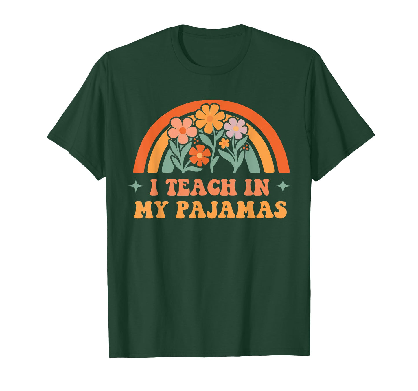 I Teach in My Pajamas Homeschool Mama Homeschooling Mom T-Shirt
