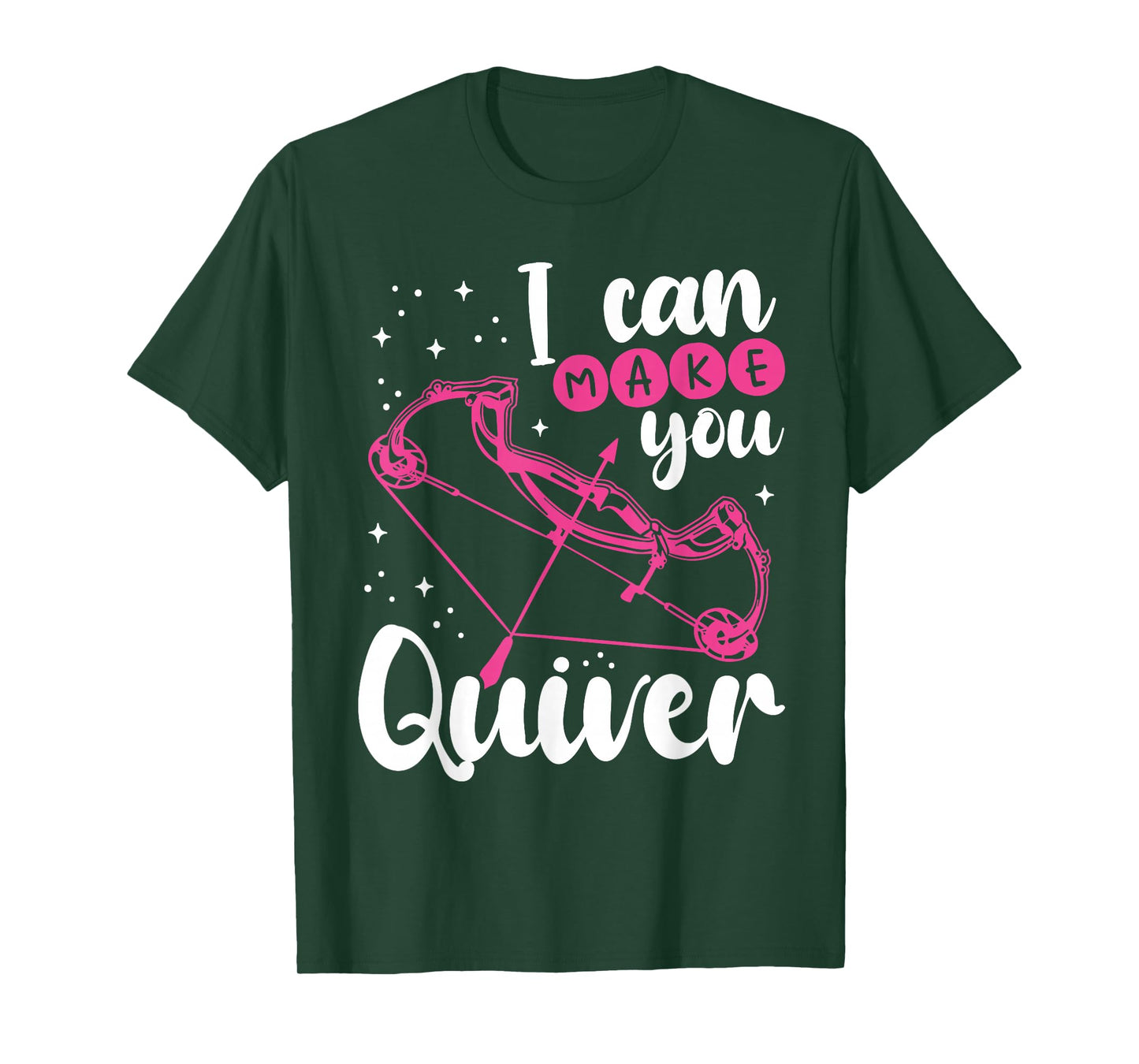 Funny Archery Gift I Can Make You Quiver - Compound Bow Hunt T-Shirt
