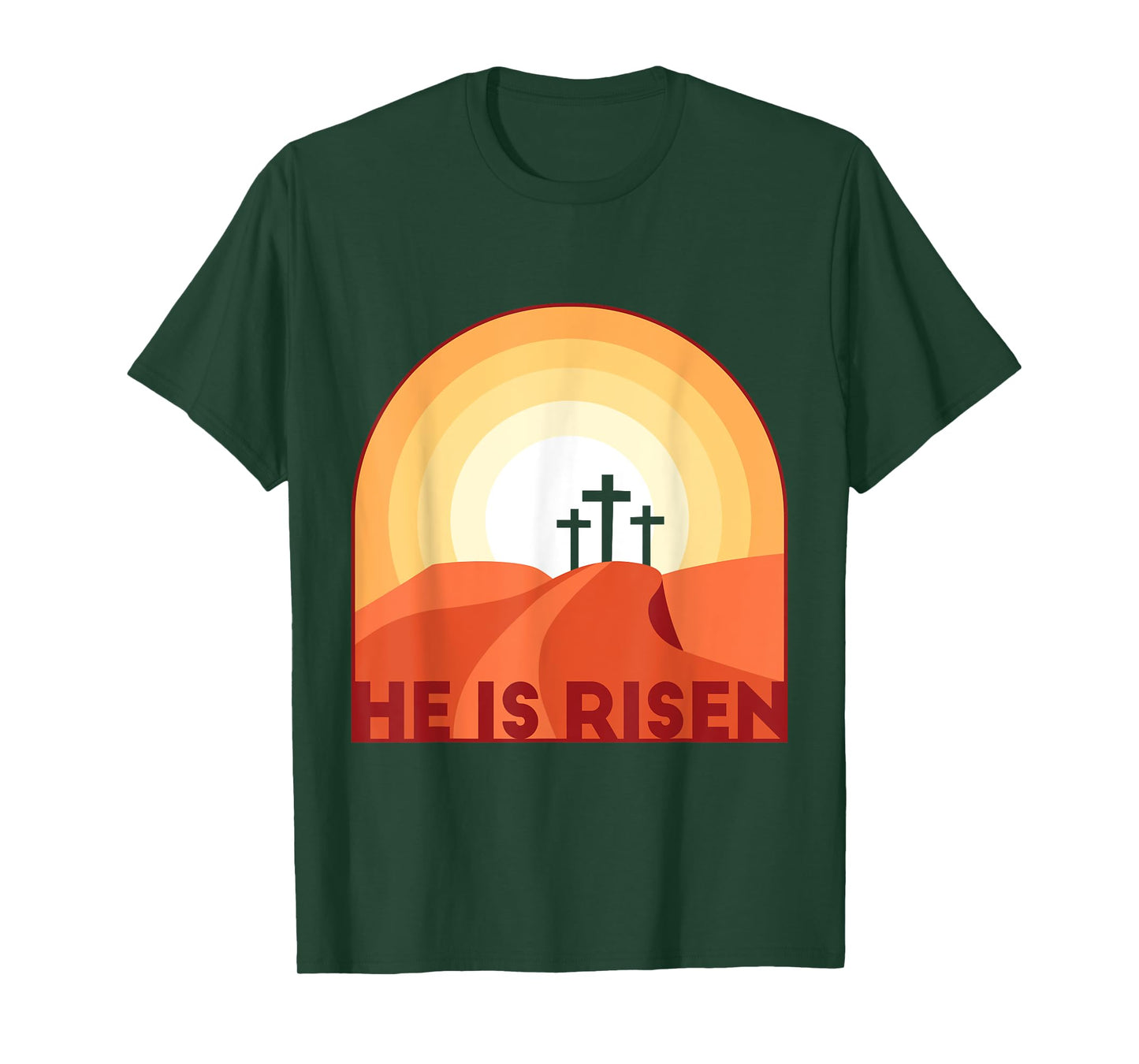 He is Risen -Jesus is Risen Christian Easter T-Shirt