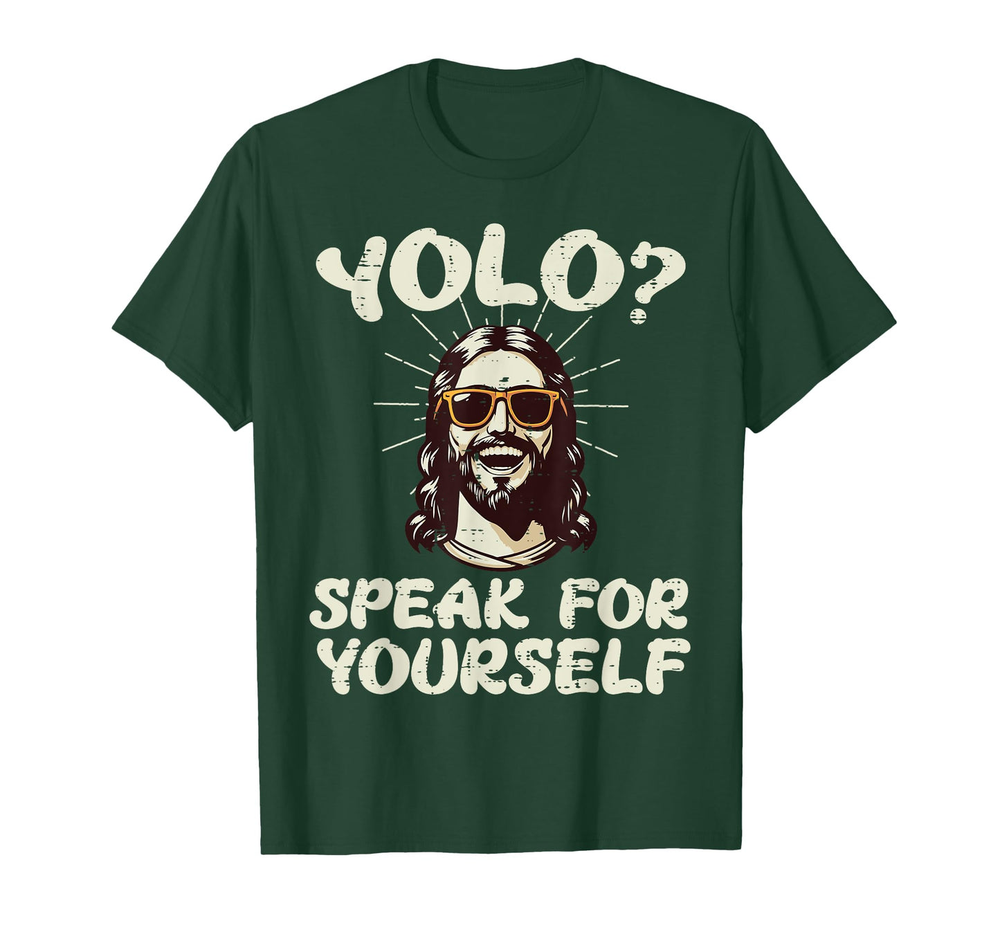 Easter Jesus Yolo Funny Religious Christian Men Women Kids T-Shirt