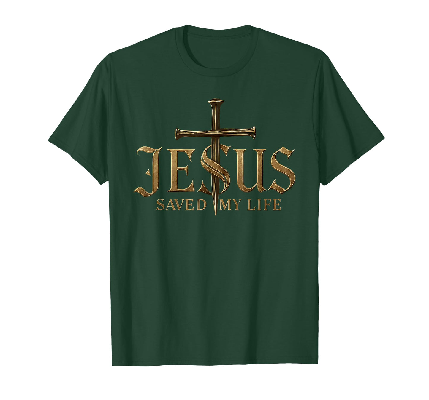 Jesus Christ Saved My Life Shirt For Women Men T-Shirt