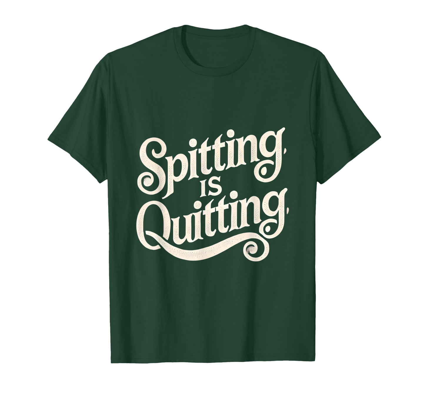 Spitting is Quitting Swinger Lifestyle Naughty Adult Humor T-Shirt