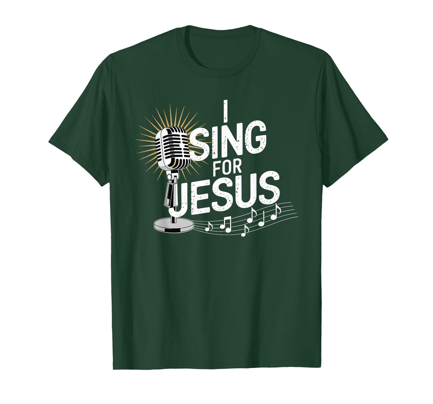 I Sing for Jesus Inspirational Christian T-Shirt