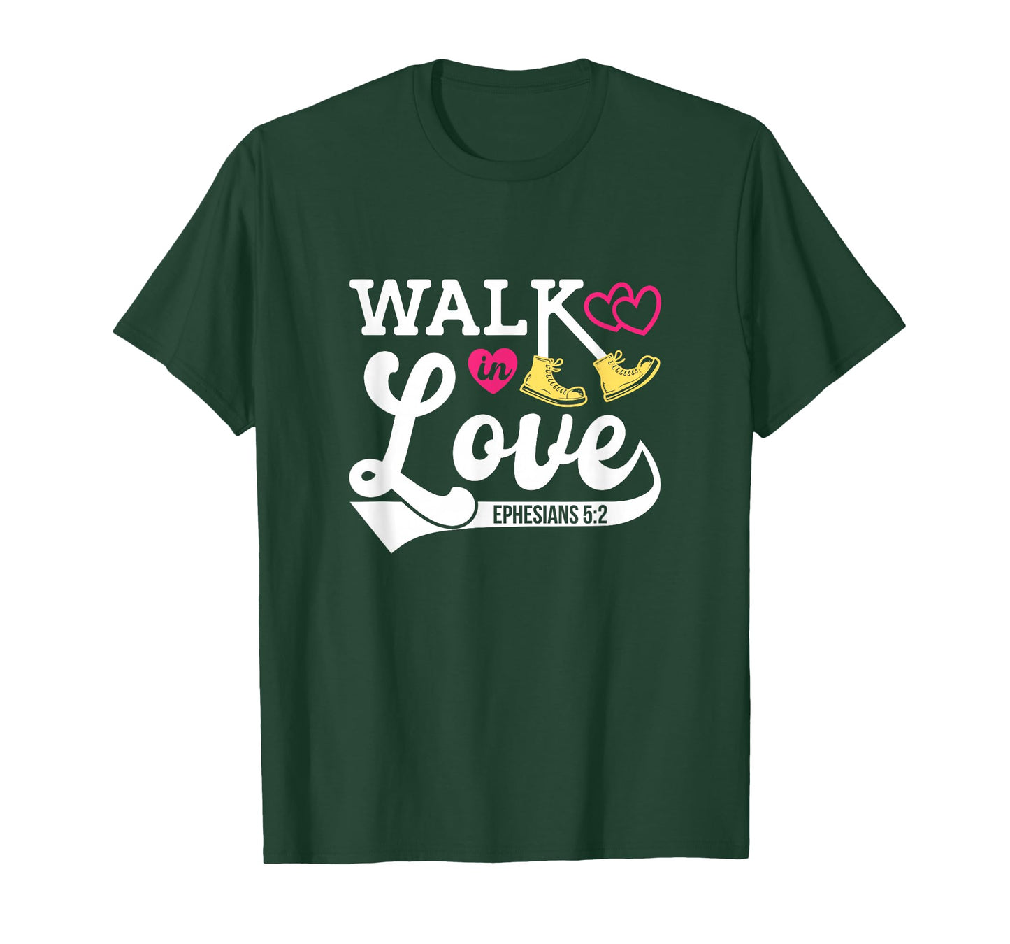 Walk in Love, Women and Youth T-Shirt