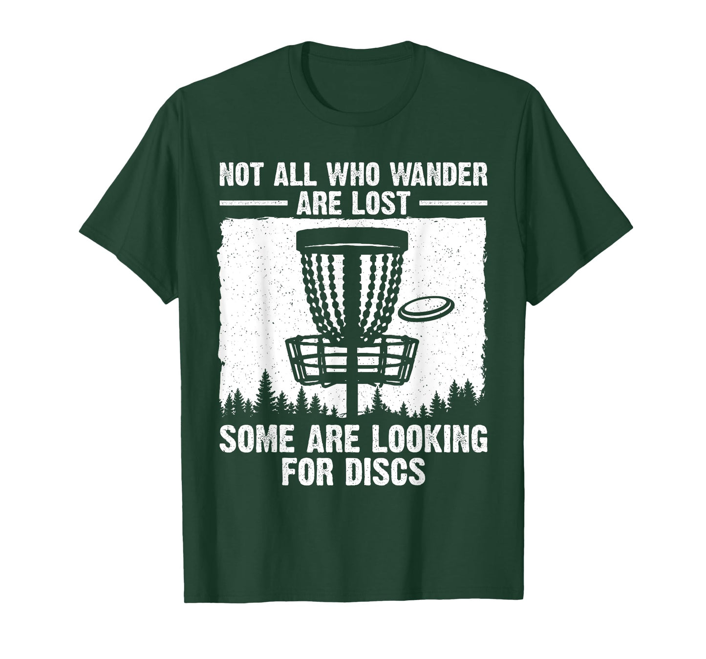 Funny Disc Golf Art For Men Women Disc Golfer Play Disc Golf T-Shirt