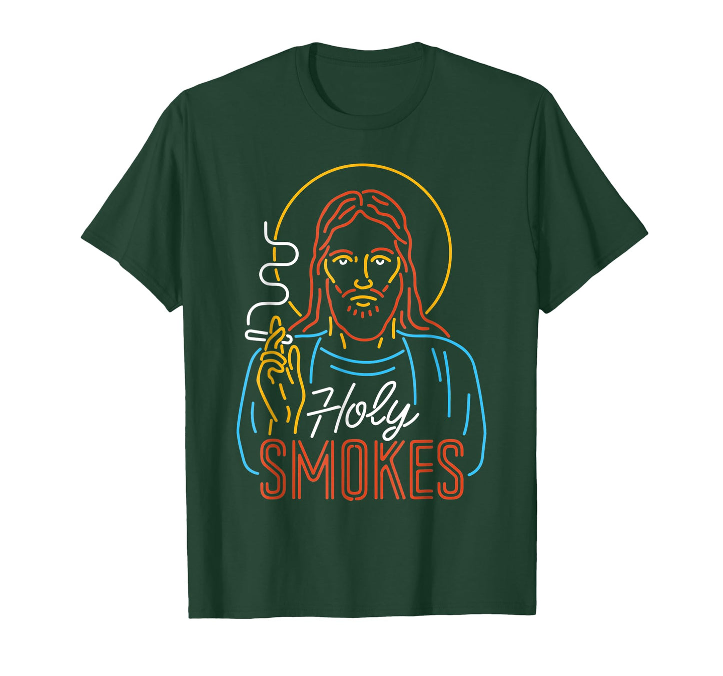 Holy Smokes Funny Jesuss T-Shirt