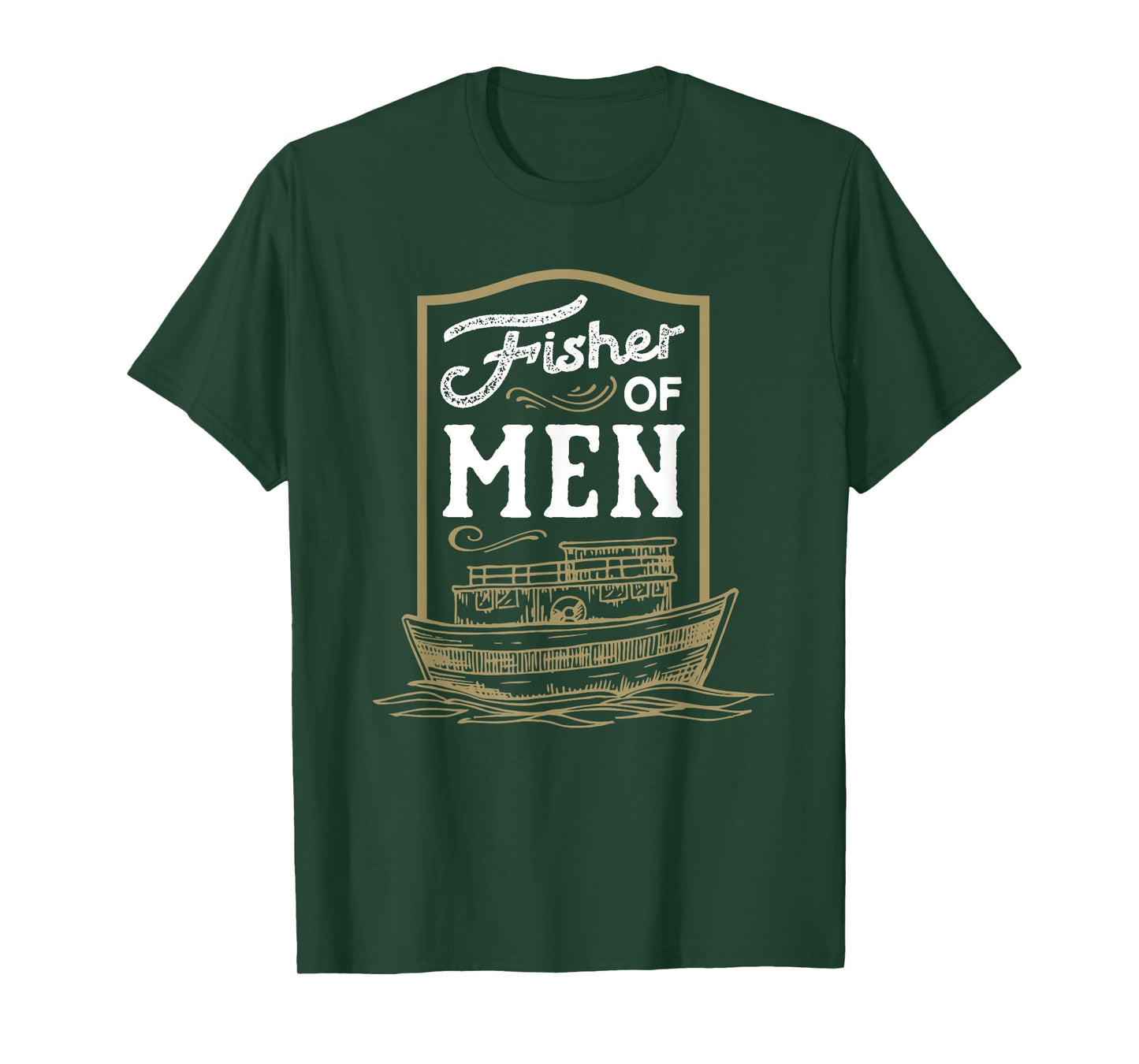 Christian Bible Verse T-Shirt : Fisher of Men T-Shirt